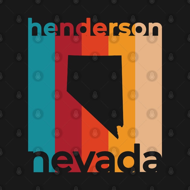 Henderson Nevada Retro by easytees