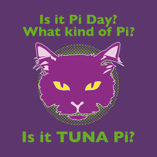 Pi Day shirt Tuna Pi Cat T-Shirt