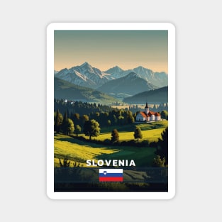 Slovenia Travel Magnet
