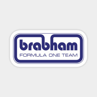 Brabham Formula One Team logo 1973/4 - brabham blue print Magnet