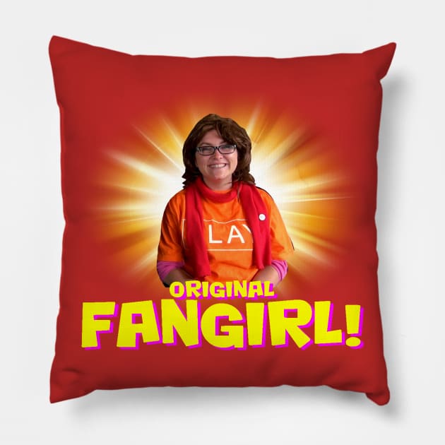 Nostalgia Critic: Hyper Fangirl! Pillow by Channel Awesome