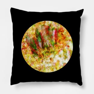 Pilgrimage (abstract digital painting) Pillow