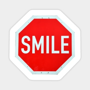 Stop and Smile Magnet