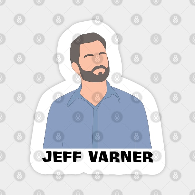 Jeff Varner Magnet by katietedesco