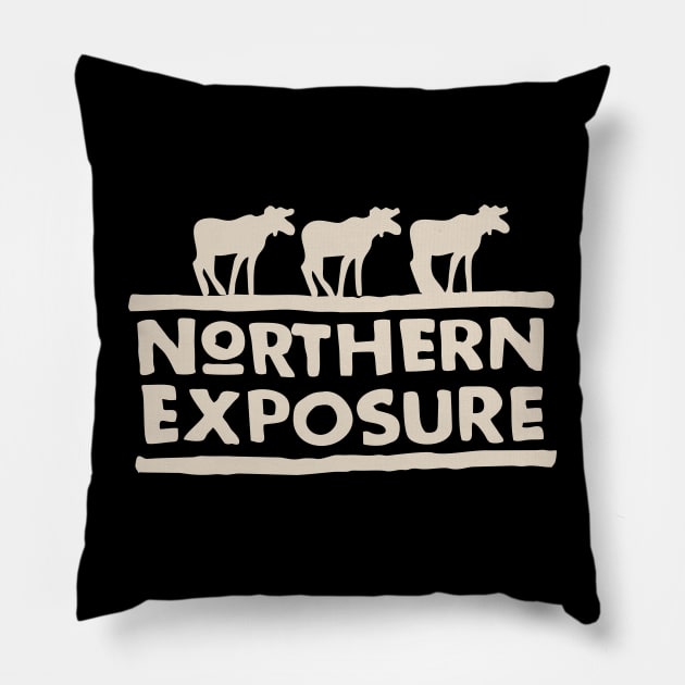 Northern Exposure - Distressed Texture Pillow by luisharun