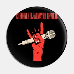 CREDENCE CLEARWATER BAND Pin