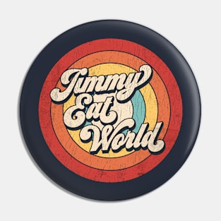 Vintage Circle Jimmy Eat World Pin