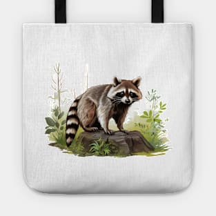 Cute Raccoon Lovers Tote