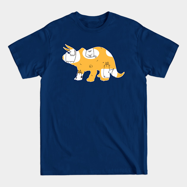 Discover FUNNY CUTE DINOSAUR DESIGN - Dinosaur - T-Shirt