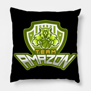 Basketball Team Apparel and Accessories Pillow