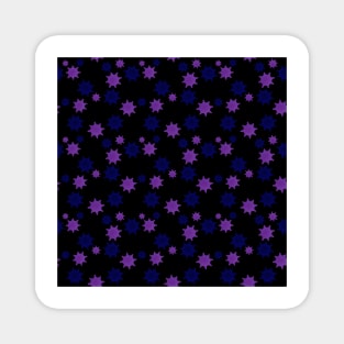 Coronavirus seamless pattern Magnet