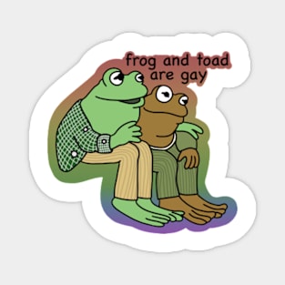 Adorable Frog and Toad Magnet