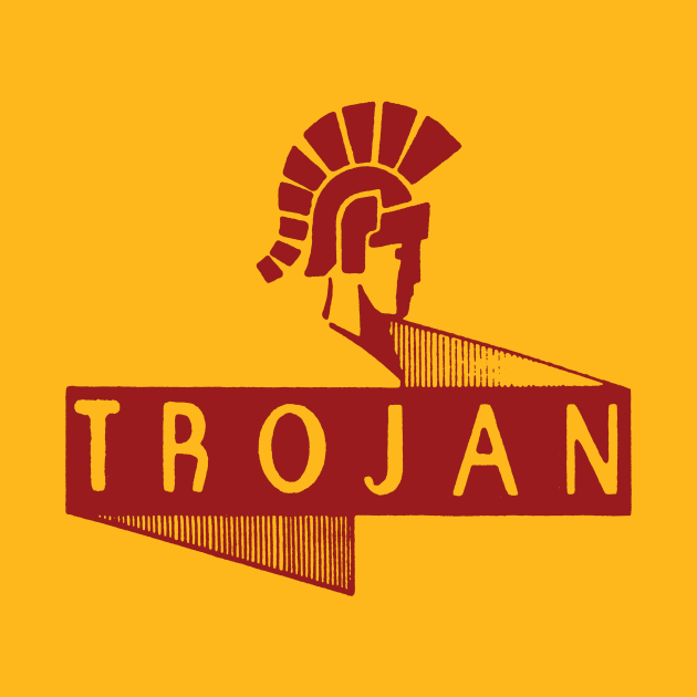 Trojan in red (Solid Graphic Version) by vokoban