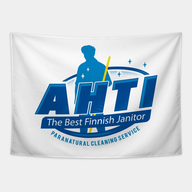 The Best Finnish Janitor Tapestry by Lagelantee