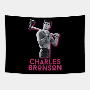 Charles bronson retro Tapestry