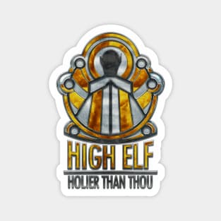 High Elf Golden Rare Magnet