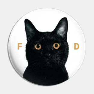Cat loves FOOD Pin