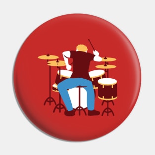 Drummer Pin