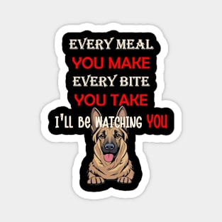 German Shepherd Funny Saying Dog Lover Magnet