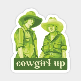 Cowgirl Up Magnet