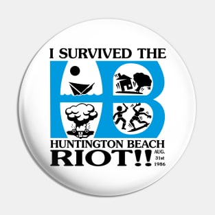 HB Riot 1986 - Reprint Pin