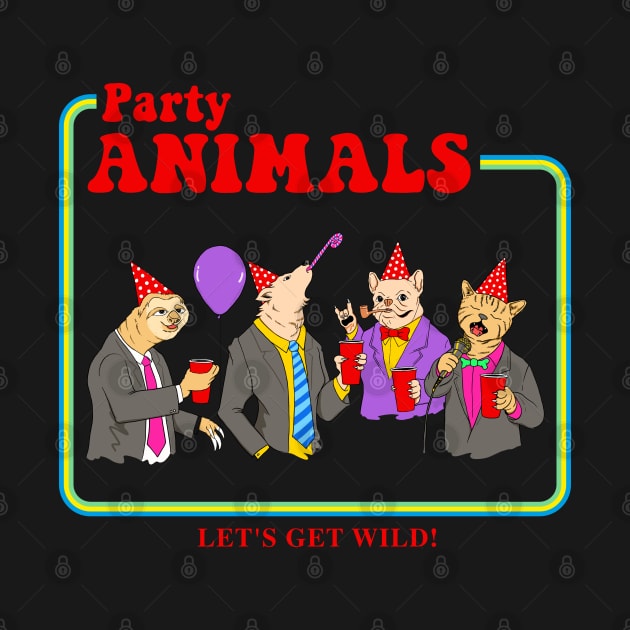 PARTY ANIMALS by ALFBOCREATIVE