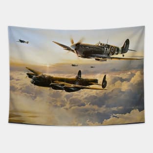 RAF Airfield Repairs Tapestry