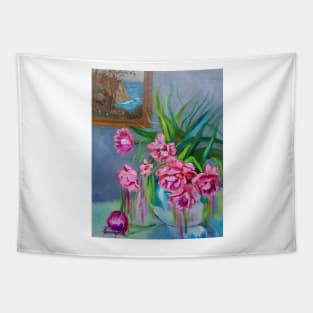 Melting Tulips Tapestry