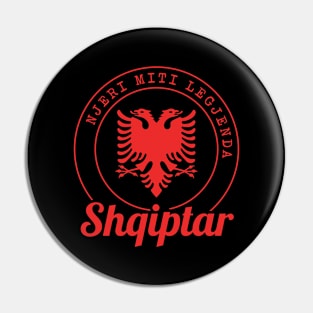 Albania Njeri Miti Legjenda - Shqiptar Sqip Albanians Pin