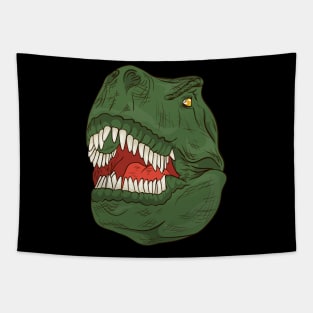 T-rex Head Tapestry
