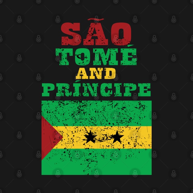 Flag of Sao Tome and Principe by KewaleeTee