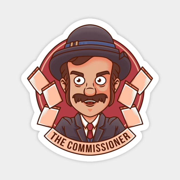 The Commissioner Magnet by Alundrart