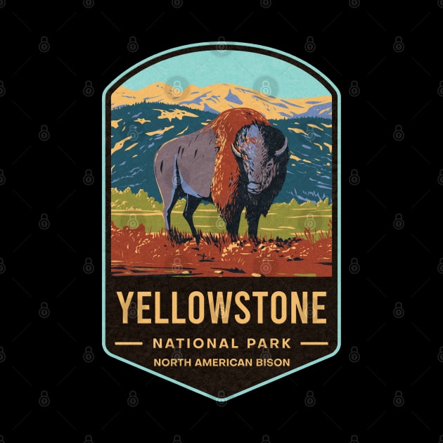 Yellowstone National Park American Bison by JordanHolmes