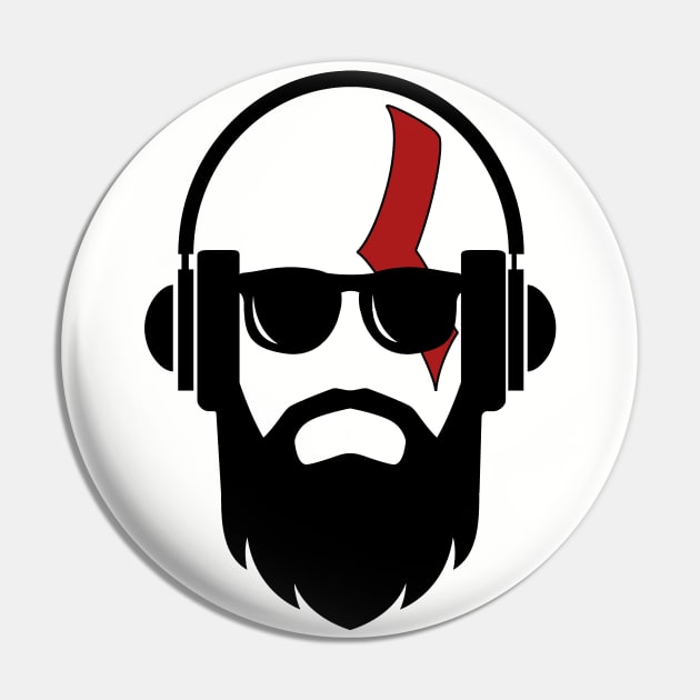 Kratos Pin by Cup Of Joe, Inc.