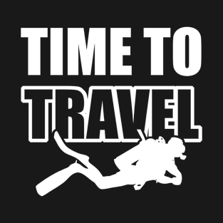 Time to Travel Diving T-Shirt T-Shirt