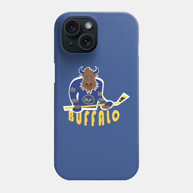 Buffalo Hockey Phone Case by MAS Design Co