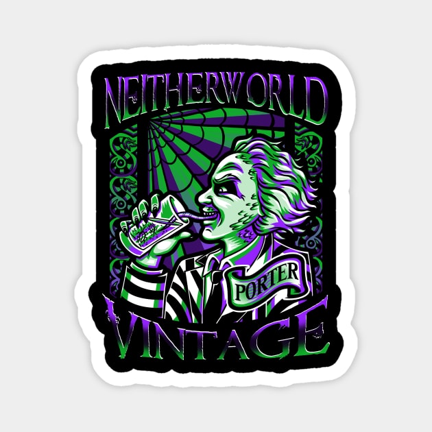 Neitherworld Vintage Magnet by Punksthetic