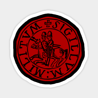 Seal of the Knights Templar Magnet