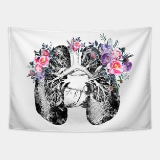 Lungs and Heart Tapestry