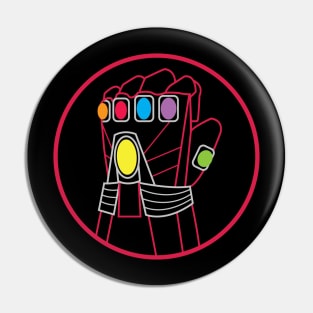 Infinity Nano Gauntlet Iron Man Hulk V2 Pin