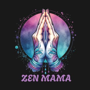 Zen Mama, Namaste Yoga T-Shirt