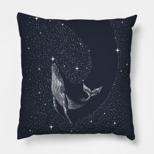 starry whale Pillow