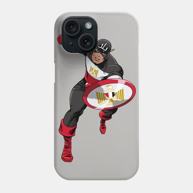 Captain Egypt Phone Case by ThirteenthFloor