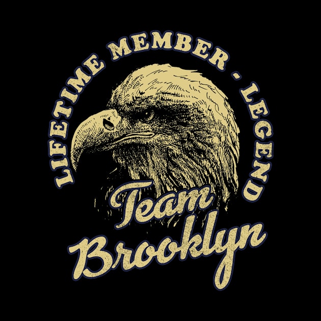Brooklyn Name - Lifetime Member Legend - Eagle by Stacy Peters Art