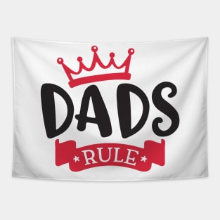 Dad's Rule Tapestry