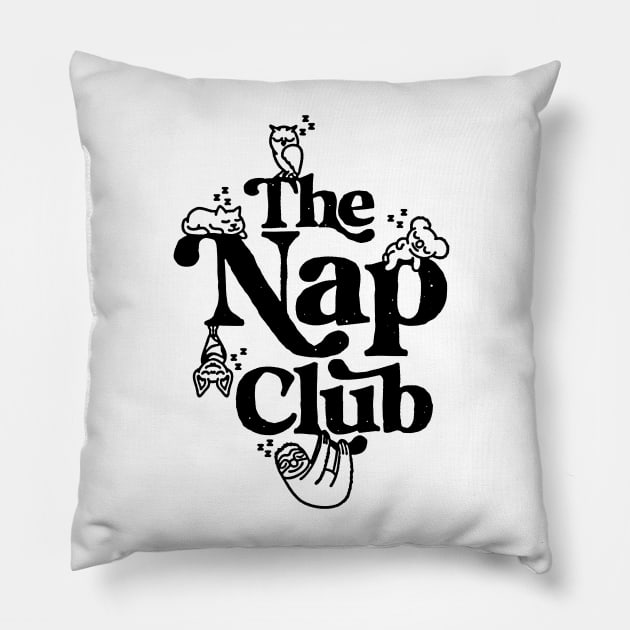 The Nap Club Pillow by thedesigngarden