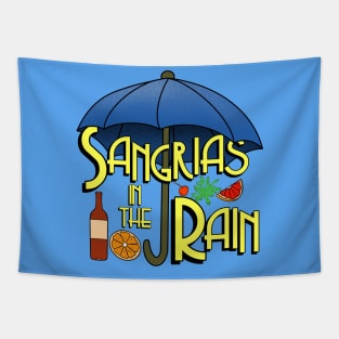 Sangrias In The Rain Tapestry