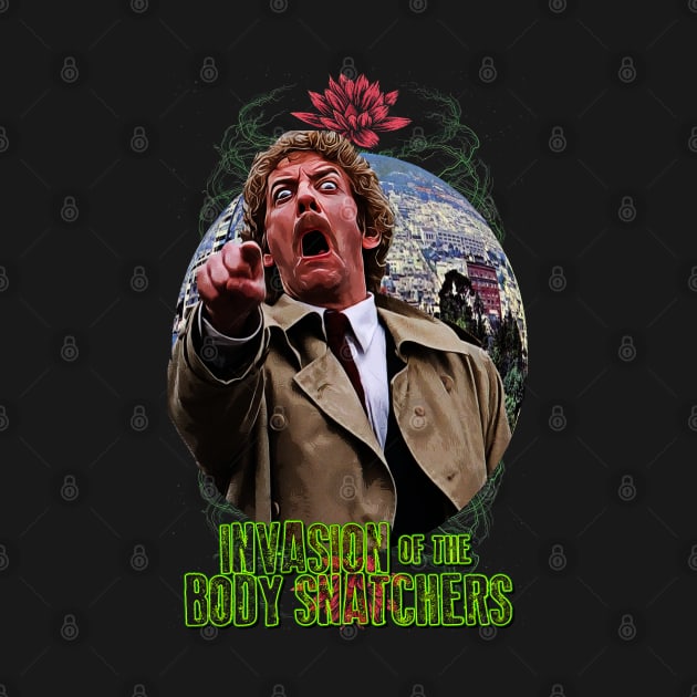 Cult Horror Film Design Invasion Of The Body Snatchers by HellwoodOutfitters