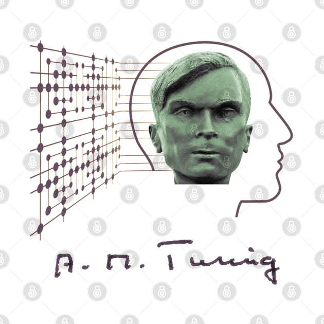 Alan Turing by GePadeSign