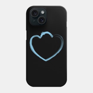 Mutant Heart Baby Blue Phone Case